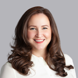A professional headshot of Bridget Deiters from Ontra