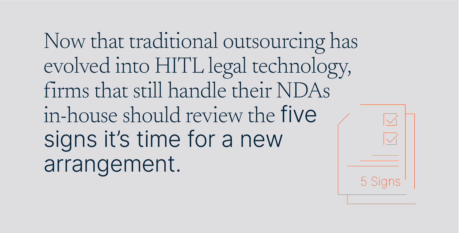 The benefits of switching to AI NDA processing and automation to improve the efficiency of legal document management. 