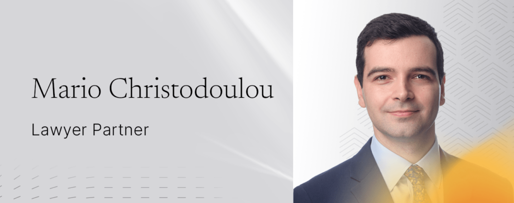 Ontra lawyer partner Mario Christodoulou