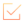Orange checkmark icon