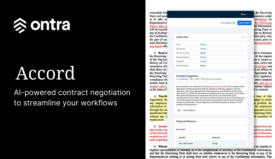 Meet Ontra Accord, AI-powered contract negotiation software to streamline your workflows