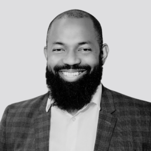 Black and white headshot of Sherwyn Williams.