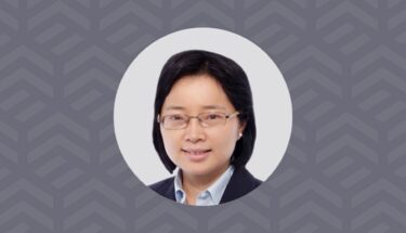 A professional headshot of Amy Sun, featured for a lawyer spotlight.