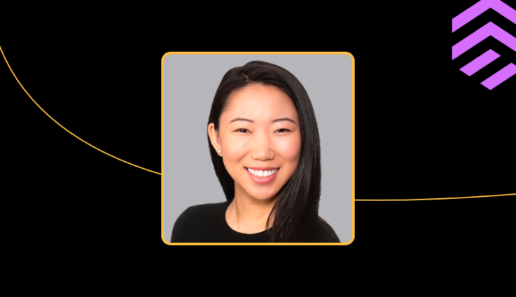 A professional headshot of Allyson Tsu, a smiling woman with shoulder-length dark hair, wearing a dark top.